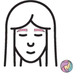Cejas depiladas